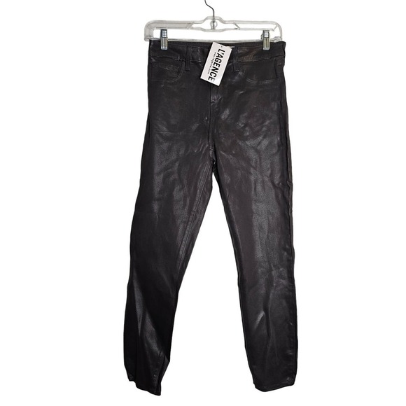 NWT L'AGENCE Margot Jean Greystone Coated 29 - Picture 1 of 5